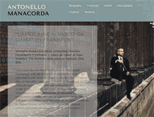Tablet Screenshot of antonello-manacorda.com